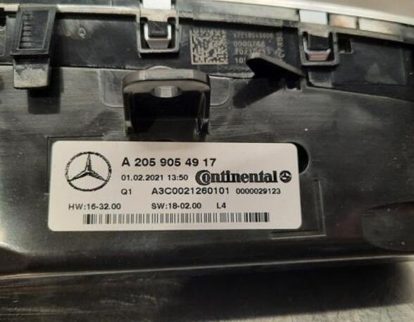 Air Conditioning Control Unit MERCEDES-BENZ EQC (N293)