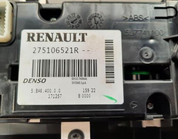 Air Conditioning Control Unit RENAULT MASTER III Van (FV)