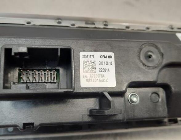 Air Conditioning Control Unit PEUGEOT 3008 SUV (MC_, MR_, MJ_, M4_)