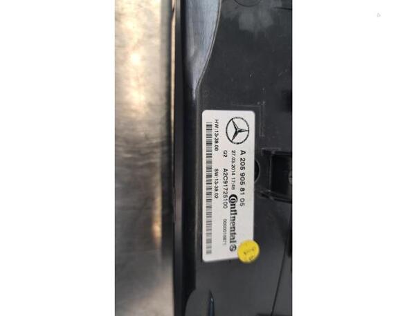 Air Conditioning Control Unit MERCEDES-BENZ C-CLASS (W205)