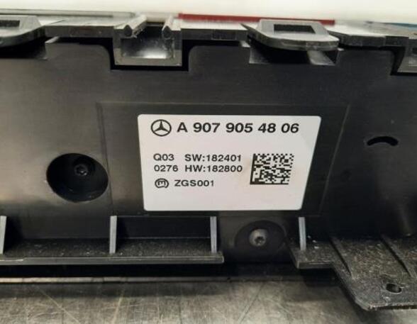 Air Conditioning Control Unit MERCEDES-BENZ SPRINTER 3,5-t Van (B907, B910)