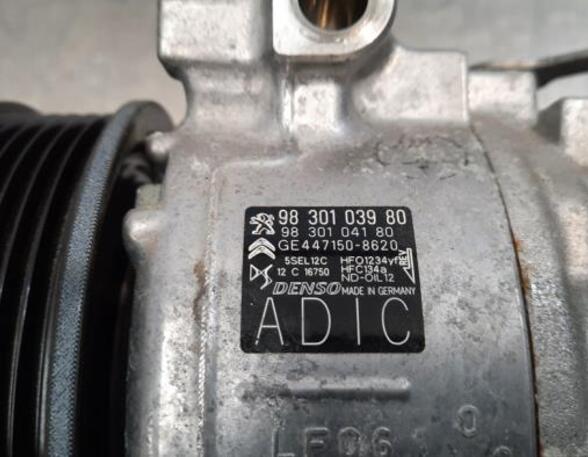 Air Conditioning Compressor PEUGEOT 3008 SUV (MC_, MR_, MJ_, M4_), PEUGEOT 5008 II (MC_, MJ_, MR_, M4_)