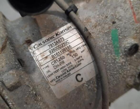 Air Conditioning Compressor MITSUBISHI L200 / TRITON (KJ_, KK_, KL_), FIAT FULLBACK Pickup (502_, 503_)