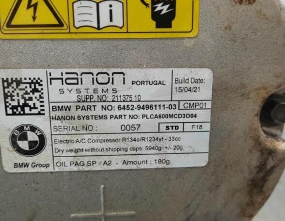 Airco Compressor BMW X5 (G05, F95)