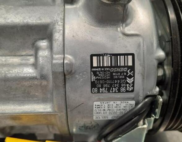 Air Conditioning Compressor PEUGEOT 3008 SUV (MC_, MR_, MJ_, M4_), CITROËN C5 AIRCROSS (A_)