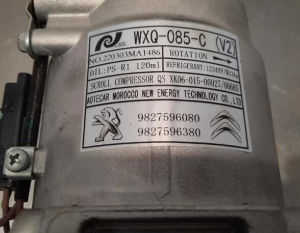 Air Conditioning Compressor PEUGEOT 208 II (UB_, UP_, UW_, UJ_), OPEL CORSA F (P2JO)