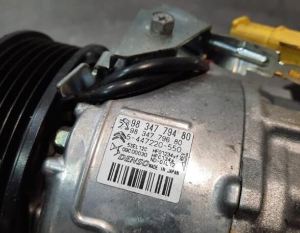 Airco Compressor PEUGEOT 3008 SUV (MC_, MR_, MJ_, M4_)