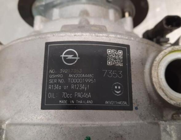 Air Conditioning Compressor OPEL ASTRA K Sports Tourer (B16), OPEL ASTRA K (B16)