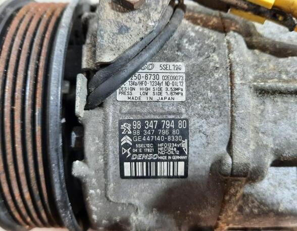 Air Conditioning Compressor PEUGEOT 3008 SUV (MC_, MR_, MJ_, M4_), PEUGEOT 5008 II (MC_, MJ_, MR_, M4_)