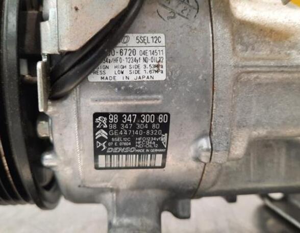 Air Conditioning Compressor PEUGEOT 2008 II (UD_, US_, UY_, UK_)