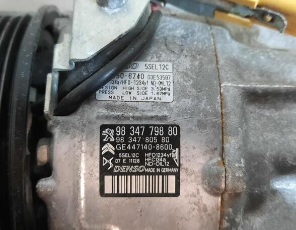 Airco Compressor PEUGEOT 208 II (UB_, UP_, UW_, UJ_)