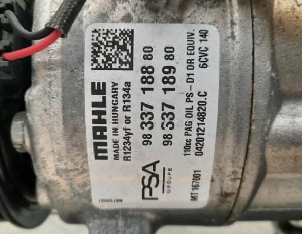 Air Conditioning Compressor PEUGEOT 308 SW III (FC_, FJ_, FR_, F4_, FN_)