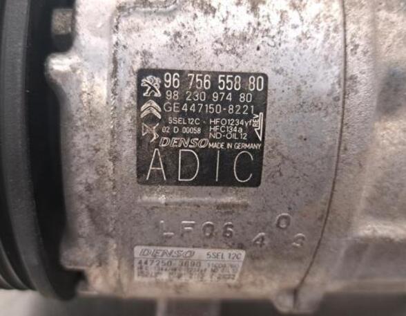 Airco Compressor PEUGEOT 3008 SUV (MC_, MR_, MJ_, M4_)