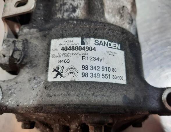 Air Conditioning Compressor PEUGEOT 308 II (LB_, LP_, LW_, LH_, L3_)