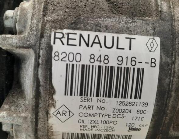 Air Conditioning Compressor RENAULT MASTER III Van (FV)