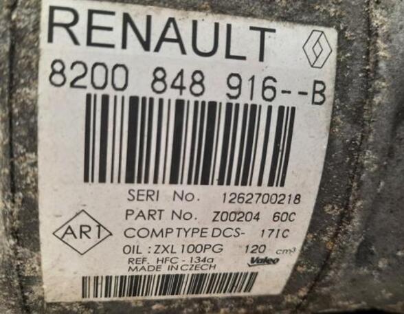 Air Conditioning Compressor RENAULT MASTER III Van (FV)