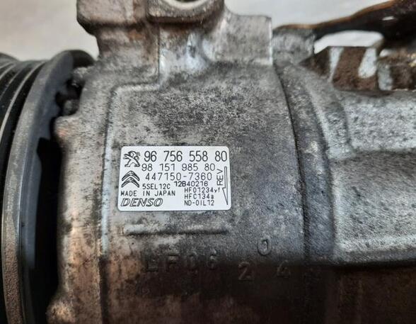 Air Conditioning Compressor PEUGEOT 3008 SUV (MC_, MR_, MJ_, M4_)