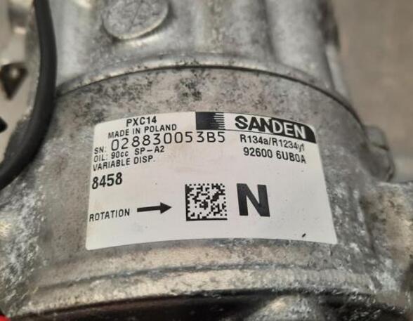 Air Conditioning Compressor NISSAN QASHQAI III (J12)