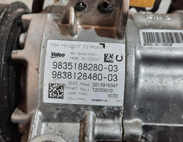 Air Conditioning Compressor CITROËN C5 AIRCROSS (A_)