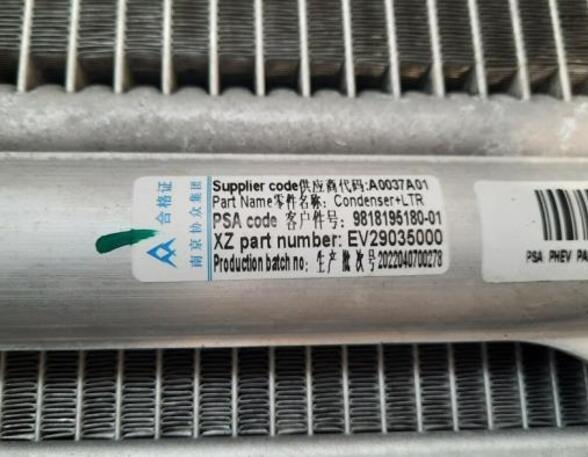 Airco Condensor PEUGEOT 3008 SUV (MC_, MR_, MJ_, M4_)