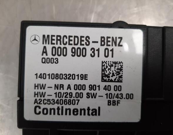 Fuel Pump Relay MERCEDES-BENZ GLA-CLASS (X156)