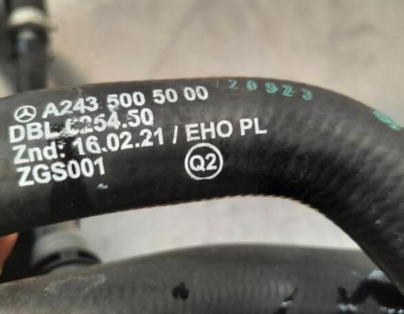 Radiator Hose MERCEDES-BENZ EQA (H243)