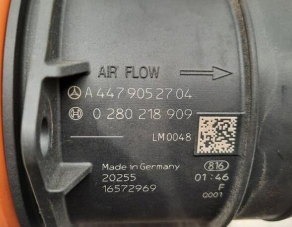 Air Flow Meter MERCEDES-BENZ VITO Van (W447)