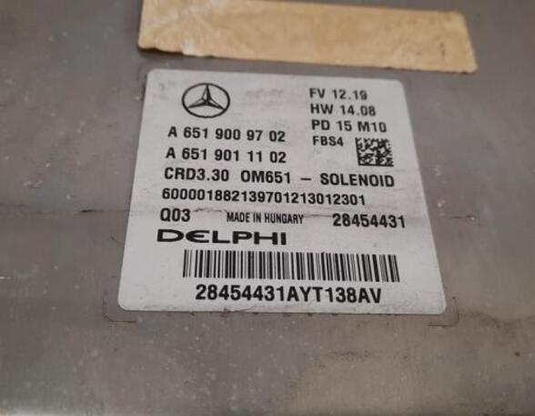 Control unit for engine MERCEDES-BENZ GLA-CLASS (X156)