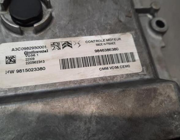 Control unit for engine PEUGEOT 2008 II (UD_, US_, UY_, UK_)