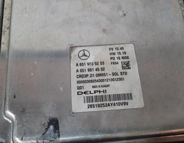 Control unit for engine MERCEDES-BENZ C-CLASS Convertible (A205)