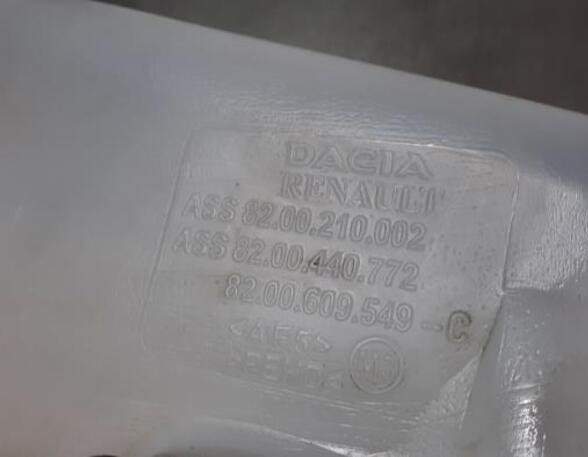 Washer Fluid Tank (Bottle) DACIA DUSTER (HS_), DACIA DUSTER SUV Van, DACIA DUSTER (HM_), DACIA LODGY (JS_)