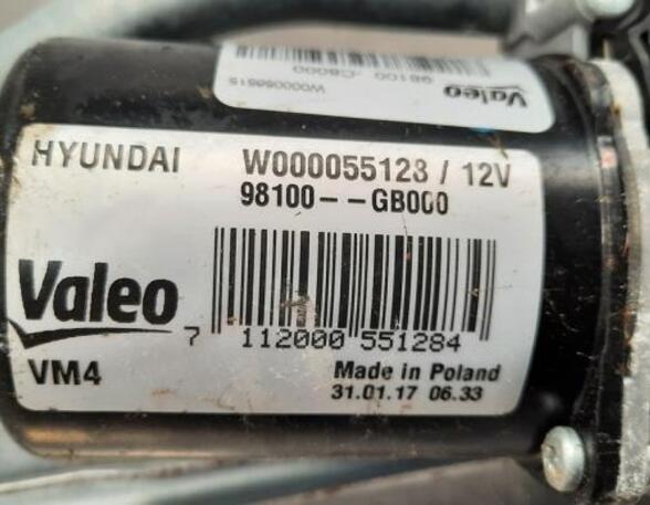 Wiper Motor HYUNDAI i20 (GB, IB), HYUNDAI i20 ACTIVE (IB, GB), HYUNDAI i20 II Coupe (GB)