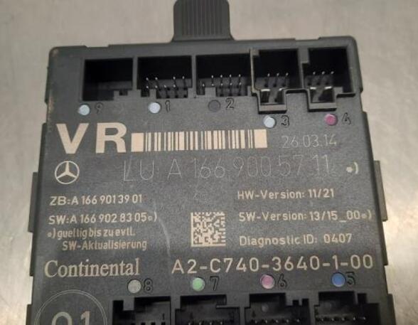 Centrale vergrendeling MERCEDES-BENZ GLA-CLASS (X156)