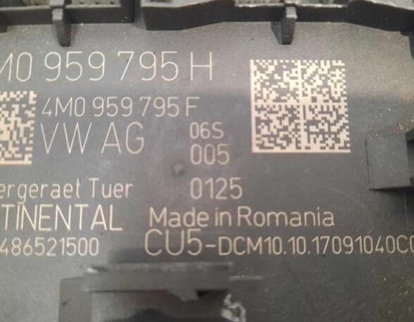 Central Locking System AUDI Q7 (4MB, 4MG), AUDI Q7 (4LB), AUDI Q7 Van (4LB), AUDI Q7 Van (4MB, 4MG)