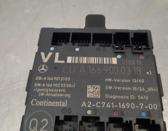 Centrale vergrendeling MERCEDES-BENZ CLA Coupe (C117)