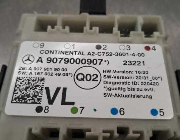 Centrale vergrendeling MERCEDES-BENZ SPRINTER 3-t Van (B910)