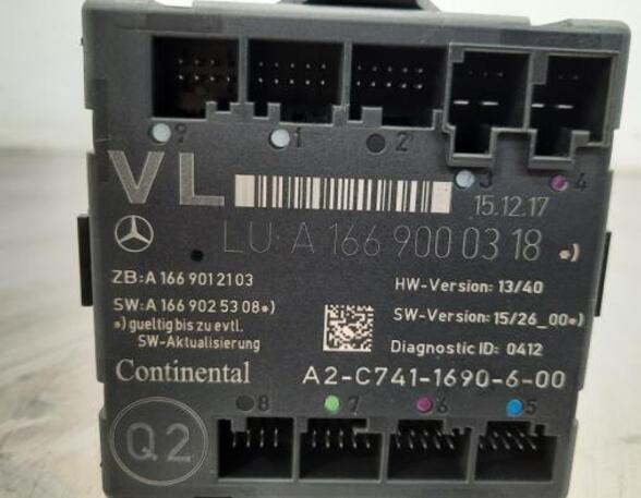 Centrale vergrendeling MERCEDES-BENZ A-CLASS (W176)