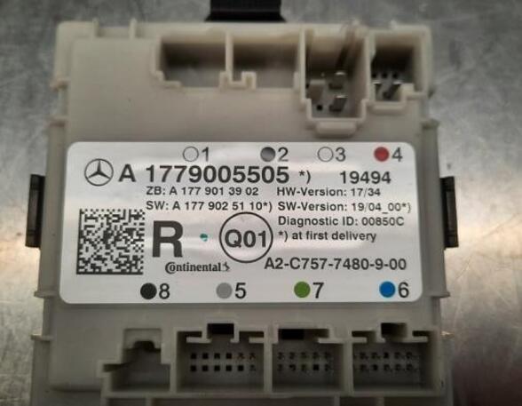 Centrale vergrendeling MERCEDES-BENZ A-CLASS (W177)