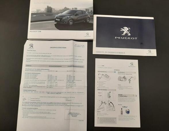 Operation manual PEUGEOT 208 I (CA_, CC_)