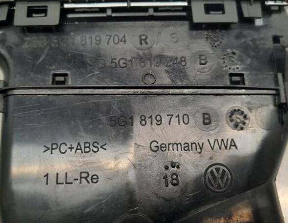 
Lüftungsgitter Armaturenbrett VW Golf VII 5G 5G1819248 P20983075
