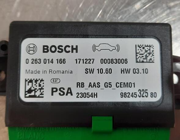 Parking assistance sensor PEUGEOT 308 II (LB_, LP_, LW_, LH_, L3_)