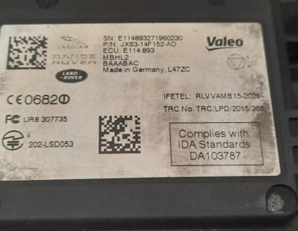 Radar sensor LAND ROVER RANGE ROVER VELAR (L560)