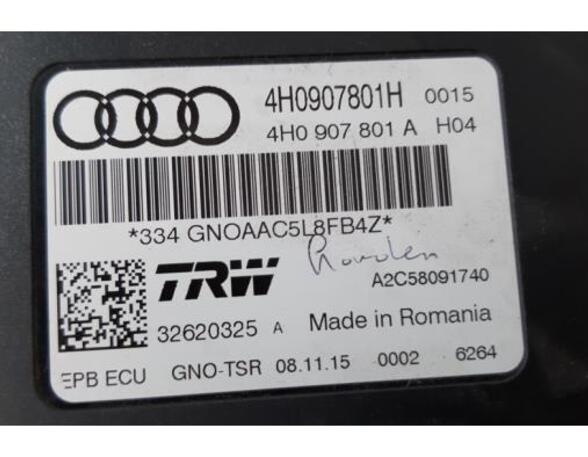 Control unit for fixing brake AUDI A6 Avant (4G5, 4GD, C7)