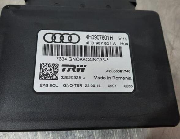 Control unit for fixing brake AUDI A6 Avant (4G5, 4GD, C7)