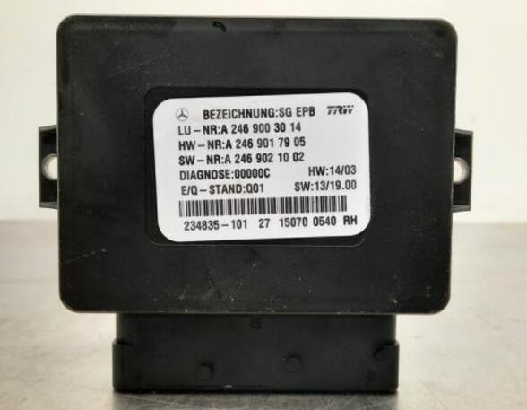 Control unit for fixing brake MERCEDES-BENZ GLE (W166), MERCEDES-BENZ GLE Coupe (C292)