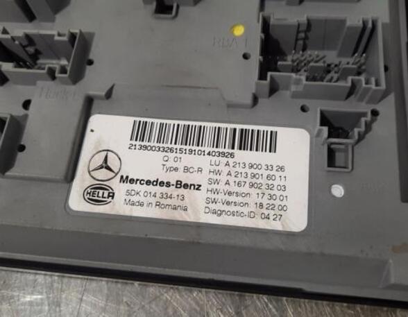 Control unit central electric (BCM) MERCEDES-BENZ E-CLASS (W213)