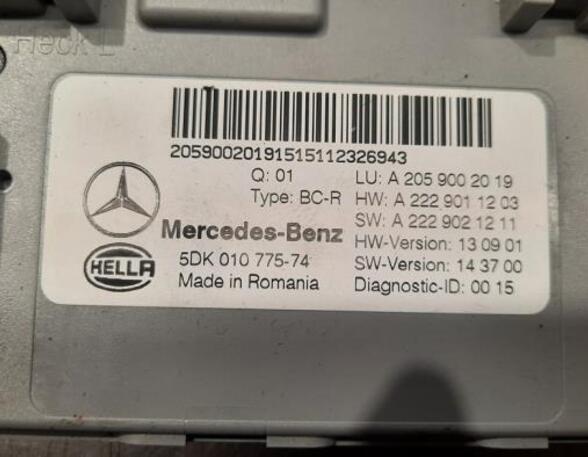 Control unit central electric (BCM) MERCEDES-BENZ GLC (X253)