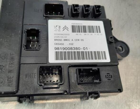 Control unit central electric (BCM) OPEL CROSSLAND X / CROSSLAND (P17, P2QO)