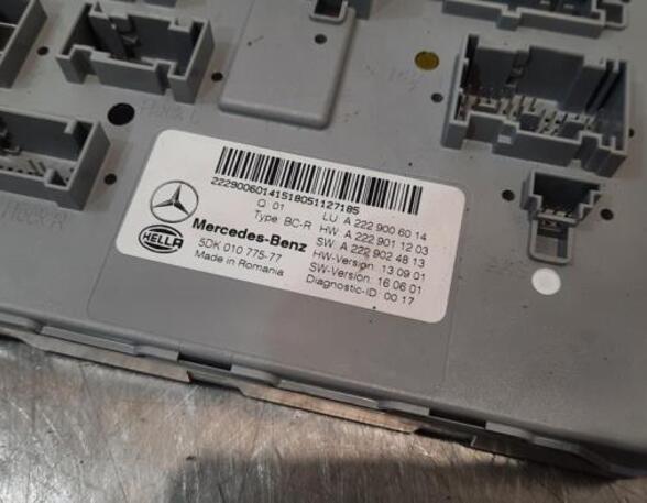 Control unit central electric (BCM) MERCEDES-BENZ C-CLASS T-Model (S205)