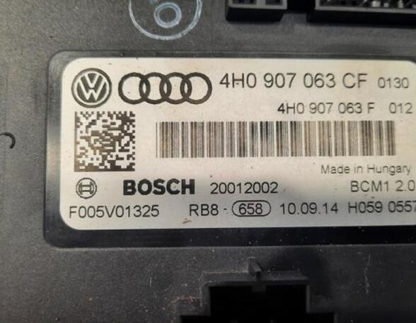 Control unit central electric (BCM) AUDI A6 Avant (4G5, 4GD, C7)